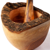 Olive Wood Mortar & Pestle