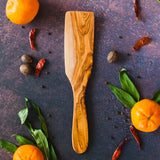 Olive Wood Spurtle Pancake Spatula