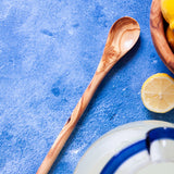 Thin Olive Wood Stirring Spoon