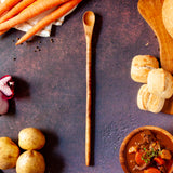 Thin Olive Wood Stirring Spoon