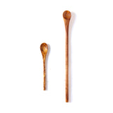 Thin Olive Wood Tasting Spoon