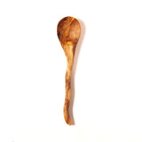 Curvy Cottage Spoon Hand Carved from Olive Wood