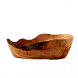 Extra Large Rustic Olive Wood Fruit Bowl