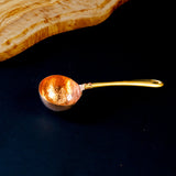 Copper and Brass 2 Tablespoon Coffee Spoon