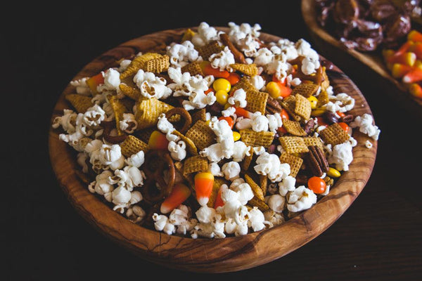Fall Popcorn Snack Mix - Vesper and Vine