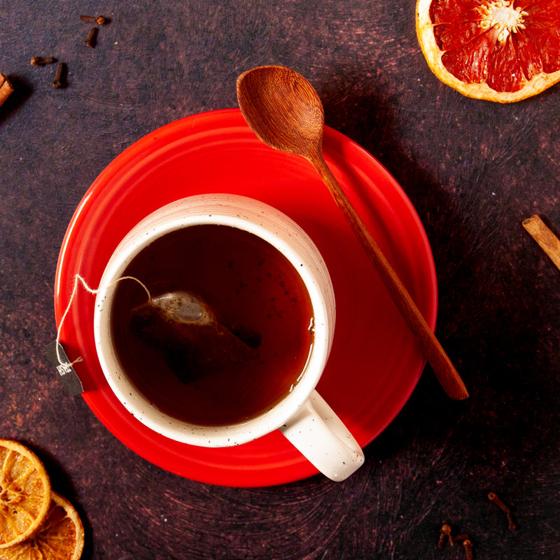 Carved Wooden Dip Spoon