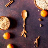 Small Leafy Laurel Spoon