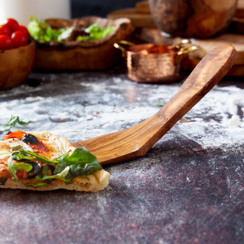 Olive Wood Cake Spatula