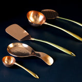 Copper and Brass Kitchen Utensils