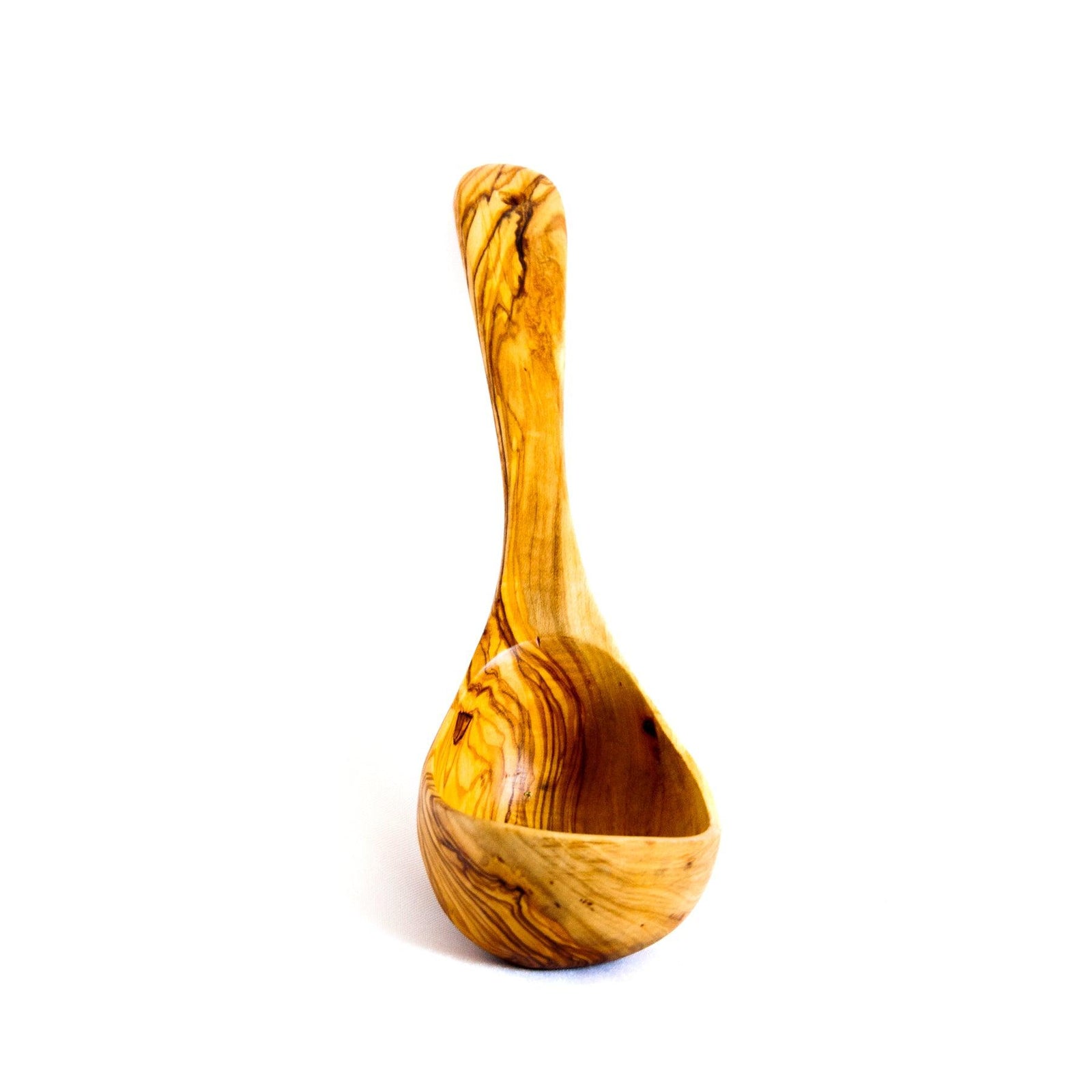 thumbnail image 2 of 30 Cm Olive Wood Skull Ladle – Handmade, Unique Kitchen Utensil 2 of 2
